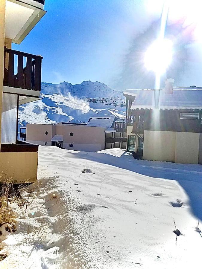 Appartement Chaleureux Au Pied Des Pistes, 4 Personnes, Wifi Val Thorens Exteriör bild